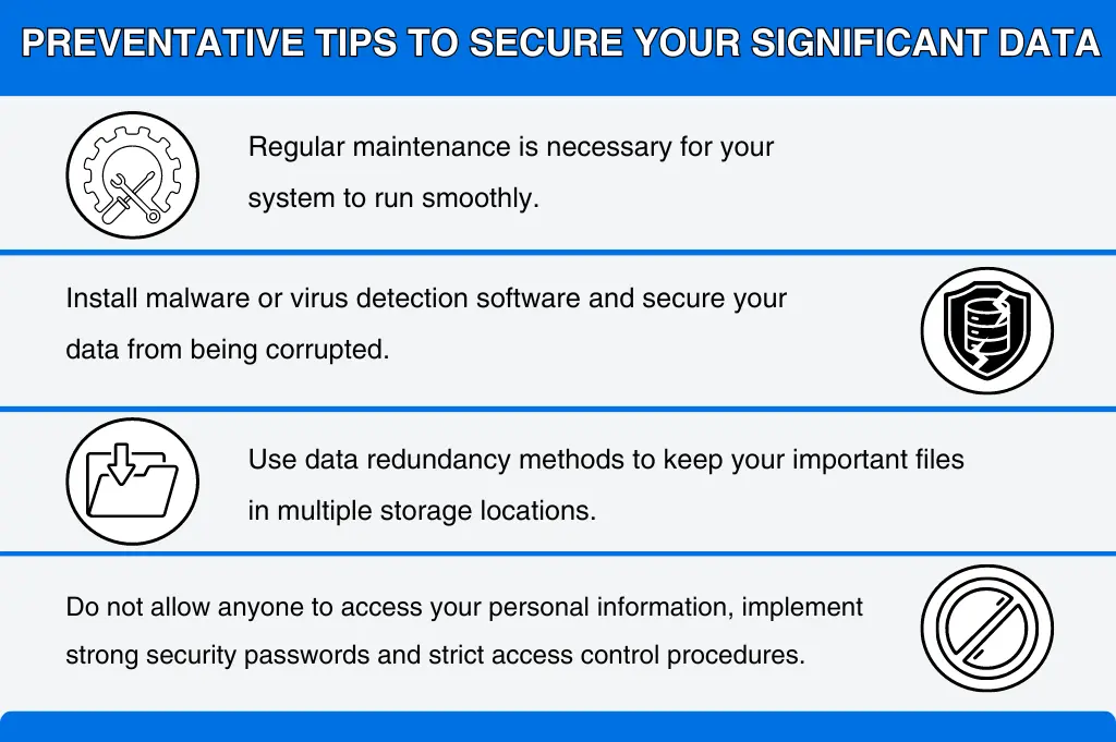 Your Immediate Action for Data Recovery